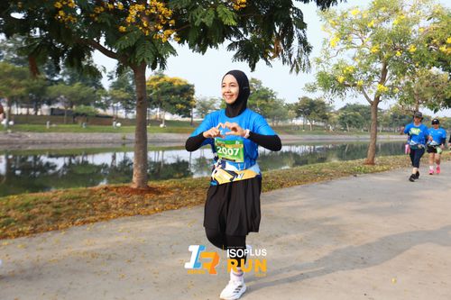 Race photo from ISOPlus Run 2024 Jakarta