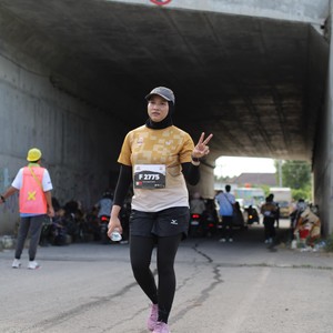 Race photo from KEDIRI HALF MARATHON 2026