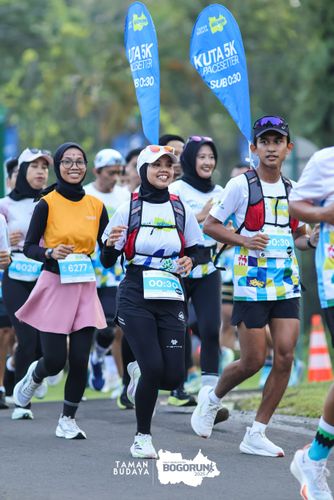 Race photo from Taman Budaya x BOGORUN 2025