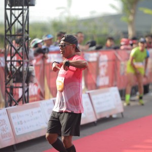 Race photo from KEDIRI HALF MARATHON 2026
