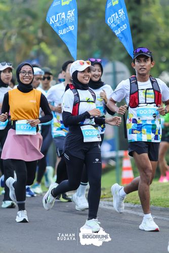 Race photo from Taman Budaya x BOGORUN 2025