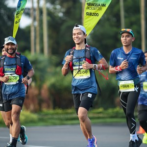 Race photo from BOGORUN 2026