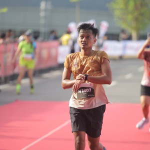 Race photo from KEDIRI HALF MARATHON 2026