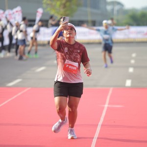 Race photo from KEDIRI HALF MARATHON 2026