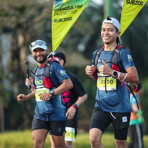 Race photo from BOGORUN 2026