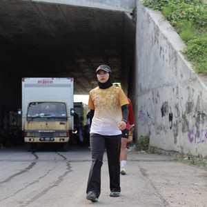 Race photo from KEDIRI HALF MARATHON 2026