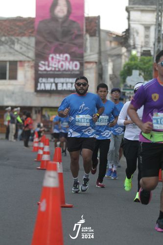 Race photo from Jabar Run 10K 2024