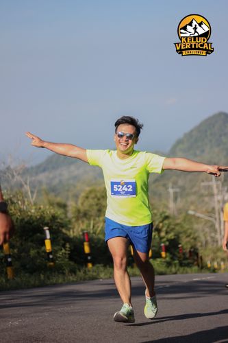 Race photo from Kelud Vertical Challenge 2024