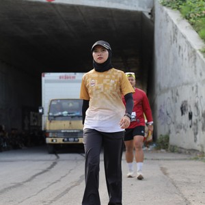 Race photo from KEDIRI HALF MARATHON 2026