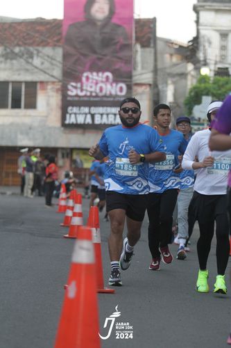 Race photo from Jabar Run 10K 2024
