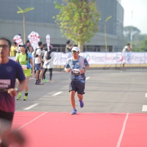 Race photo from KEDIRI HALF MARATHON 2026