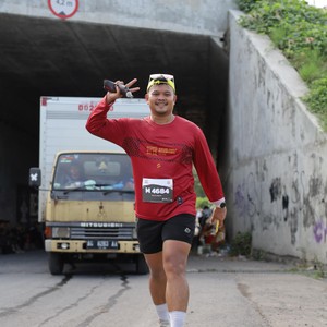 Race photo from KEDIRI HALF MARATHON 2026