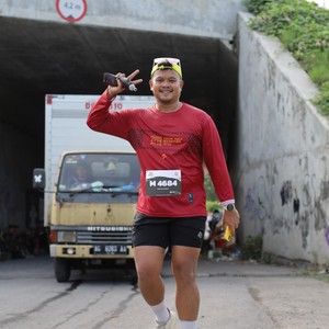 Race photo from KEDIRI HALF MARATHON 2026