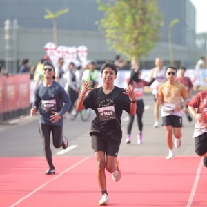 Race photo from KEDIRI HALF MARATHON 2026