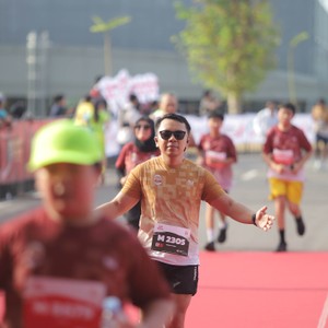 Race photo from KEDIRI HALF MARATHON 2026