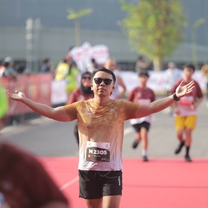 Race photo from KEDIRI HALF MARATHON 2026