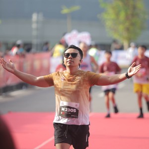 Race photo from KEDIRI HALF MARATHON 2026