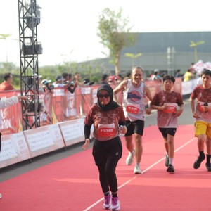 Race photo from KEDIRI HALF MARATHON 2026