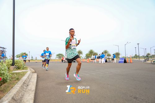 Race photo from ISOPlus Run 2024 Jakarta