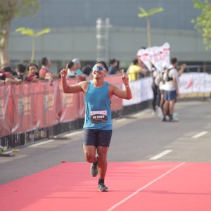 Race photo from KEDIRI HALF MARATHON 2026
