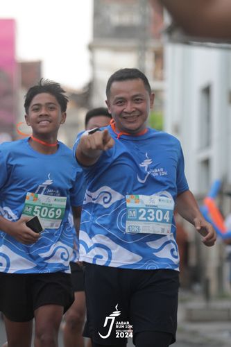 Race photo from Jabar Run 10K 2024