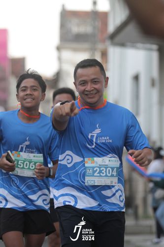 Race photo from Jabar Run 10K 2024