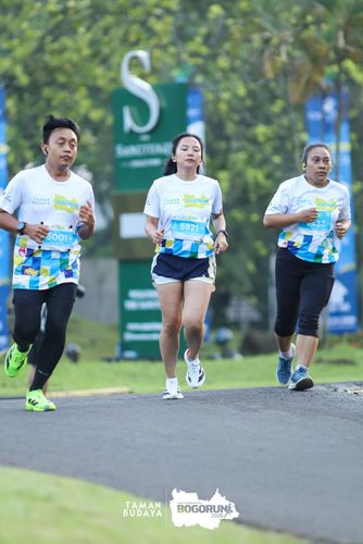 Race photo from Taman Budaya x BOGORUN 2025