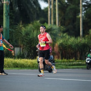 Race photo from BOGORUN 2026