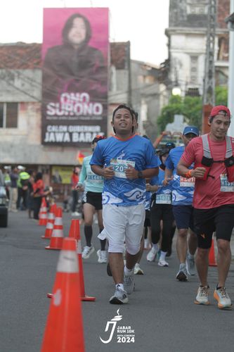 Race photo from Jabar Run 10K 2024