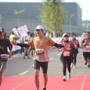 Race photo from KEDIRI HALF MARATHON 2026