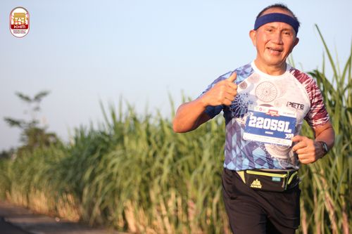 Race photo from Kediri Half Marathon 2024