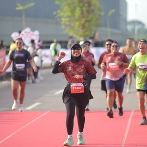 Race photo from KEDIRI HALF MARATHON 2026