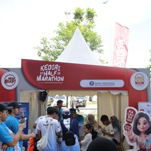 Race photo from KEDIRI HALF MARATHON 2026
