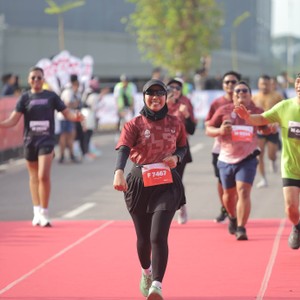 Race photo from KEDIRI HALF MARATHON 2026