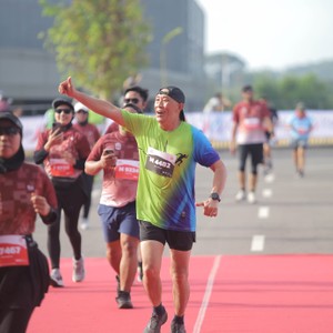 Race photo from KEDIRI HALF MARATHON 2026