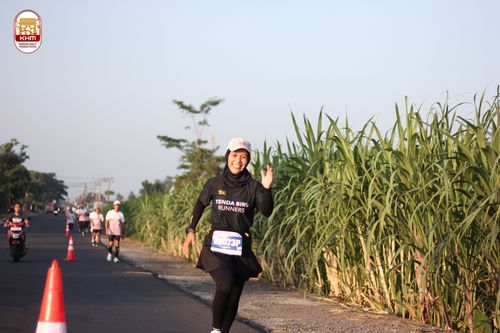 Race photo from Kediri Half Marathon 2024