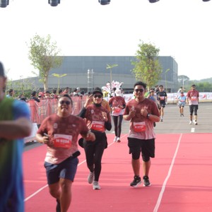 Race photo from KEDIRI HALF MARATHON 2026