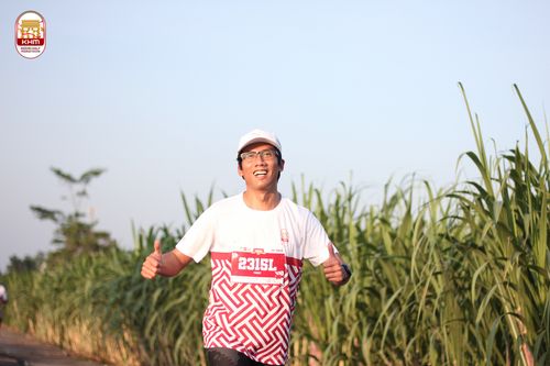 Race photo from Kediri Half Marathon 2024