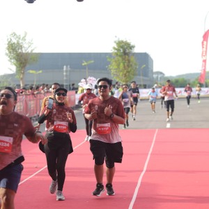 Race photo from KEDIRI HALF MARATHON 2026