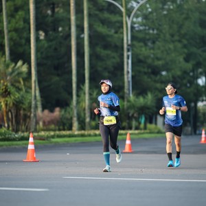 Race photo from BOGORUN 2026