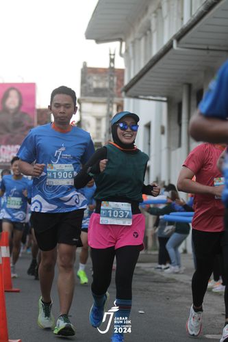 Race photo from Jabar Run 10K 2024