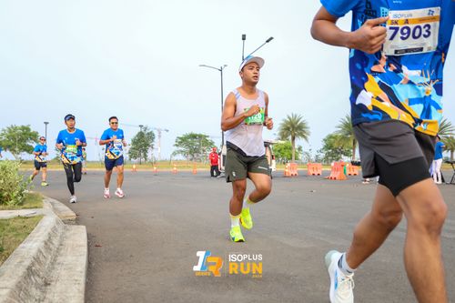Race photo from ISOPlus Run 2024 Jakarta