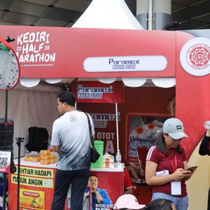 Race photo from KEDIRI HALF MARATHON 2026