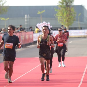 Race photo from KEDIRI HALF MARATHON 2026