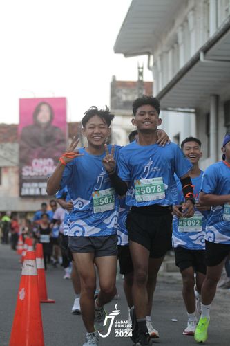 Race photo from Jabar Run 10K 2024
