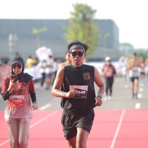 Race photo from KEDIRI HALF MARATHON 2026