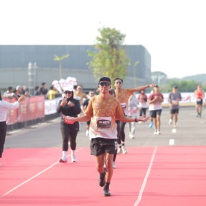 Race photo from KEDIRI HALF MARATHON 2026