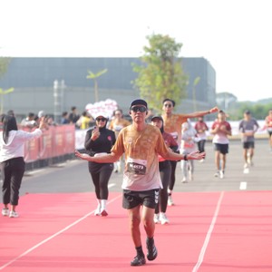 Race photo from KEDIRI HALF MARATHON 2026