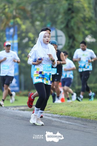 Race photo from Taman Budaya x BOGORUN 2025