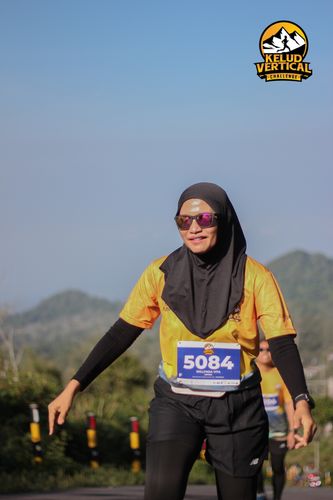 Race photo from Kelud Vertical Challenge 2024